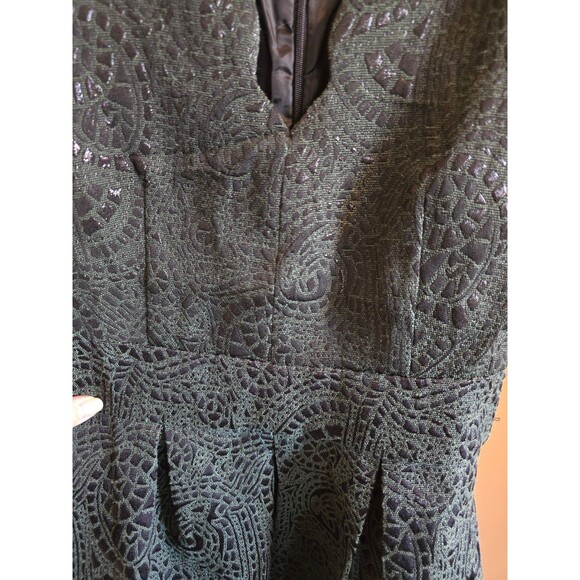 Luxology cocktail dress women's size 2 Deep Green Color - Picture 2 of 12